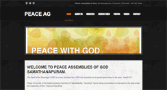Desktop Screenshot of peaceag.org